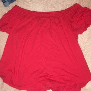 Off the shoulder top